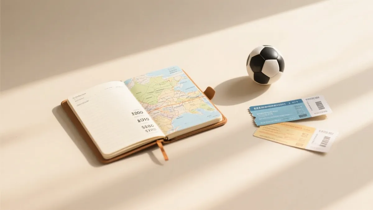 世界杯旅行预算规划示意图